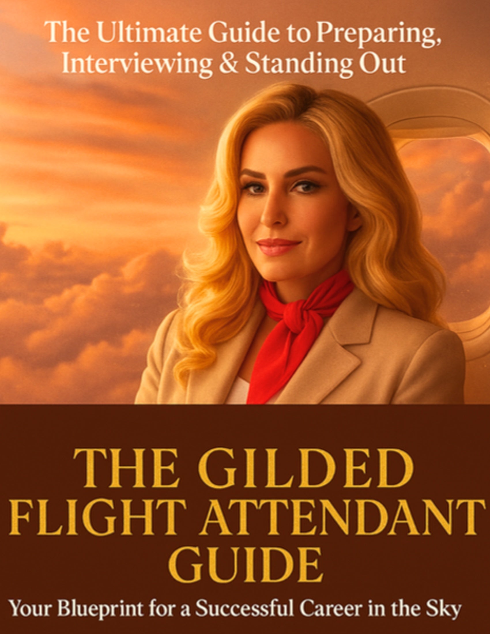 The Gilded Flight Attendant Guide - Your Blueprint to A Successful